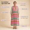 -50 % · OFFRE LIMITÉE · Odessa™ · Robe d’été colorée