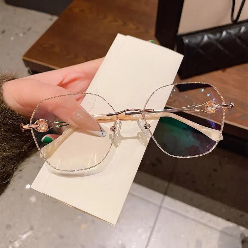 50% DE REMISE TEMPORAIRE | ChicVision™ | Lunettes sans monture anti-lumière bleue avec diamant
