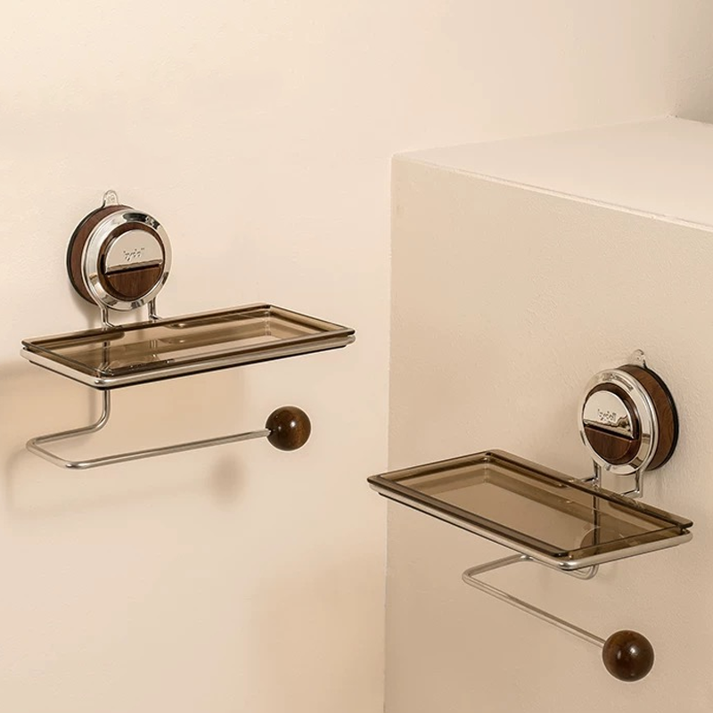 50% DE RABAIS TEMPORAIRE | StickNRoll™ | Porte-papier toilette à ventouse sans perçage