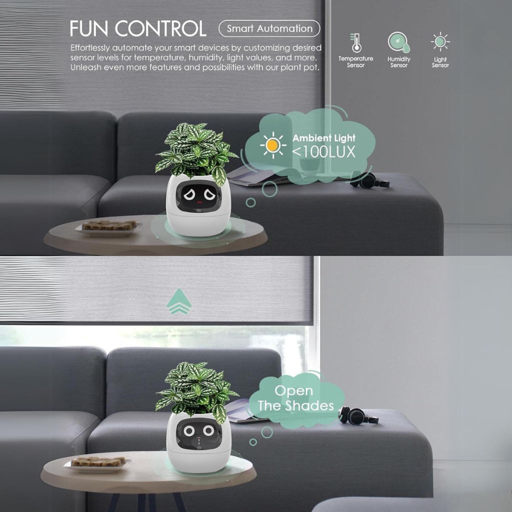 50 % DE RÉDUCTION TEMPORAIRE | BloomBot™ | Pot de plante intelligent