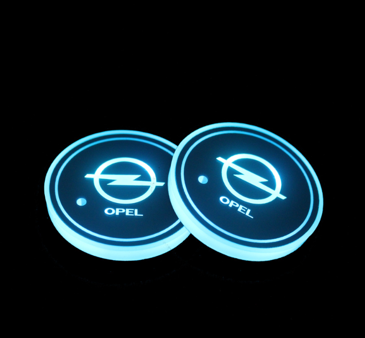 1+1 OFFERT · AUJOURD'HUI · LumiCoasters™ · Porte-gobelets lumineux pour voiture