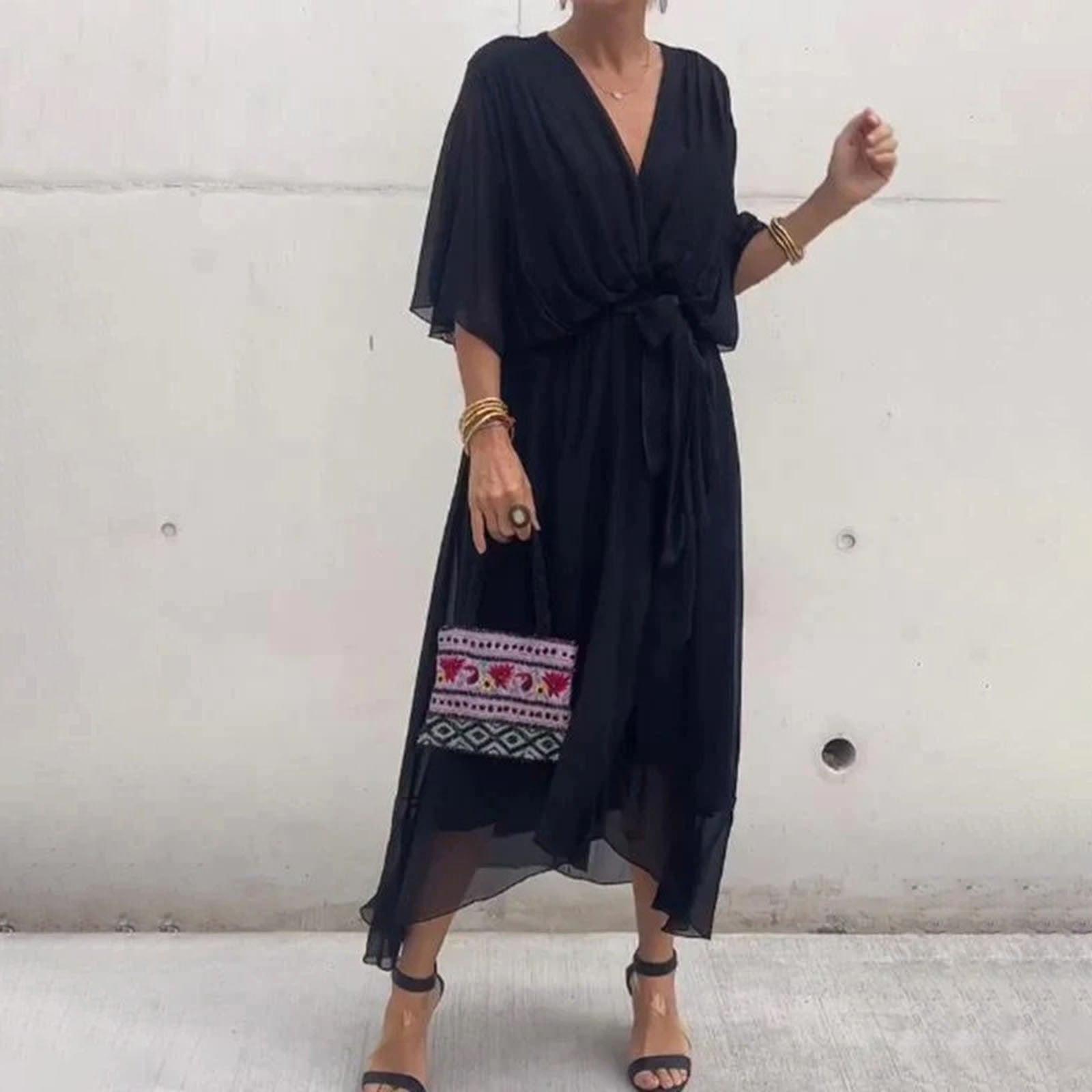 50% RABATT TEMPORÄR | Callista™ | Stilvolles Chiffon-Kleid - MODLIA