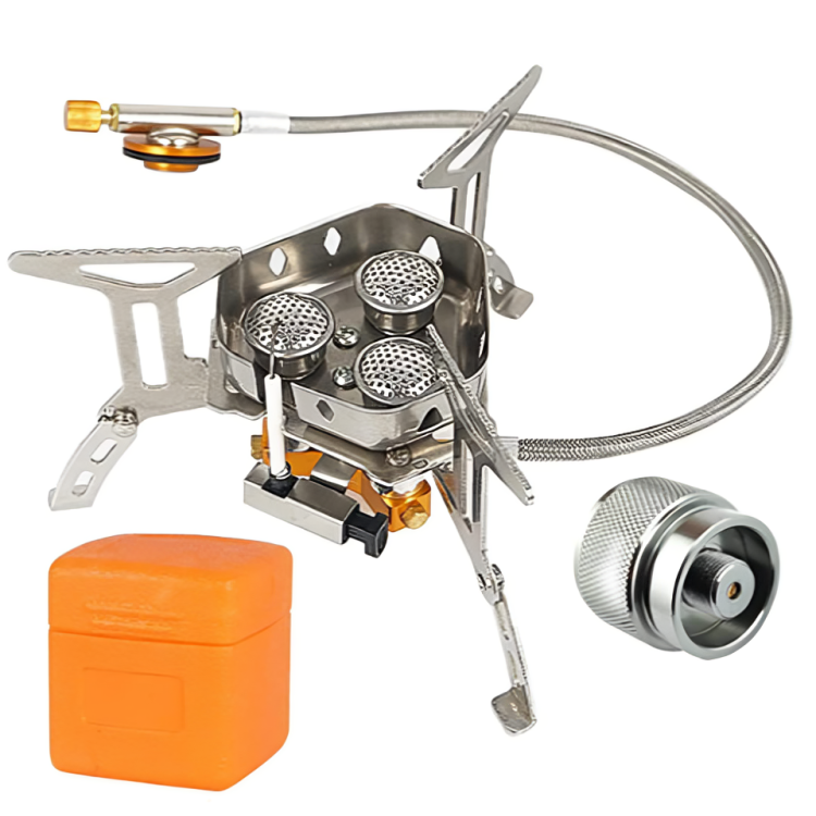 50 % DE REMISE TEMPORAIRE | PortaStove™ | Réchaud à gaz de camping résistant au vent
