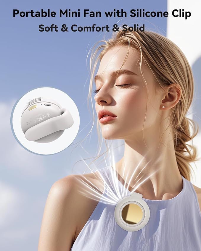 1+1 OFFERT · AUJOURD'HUI · BreezePod™ · Ventilateur à clip