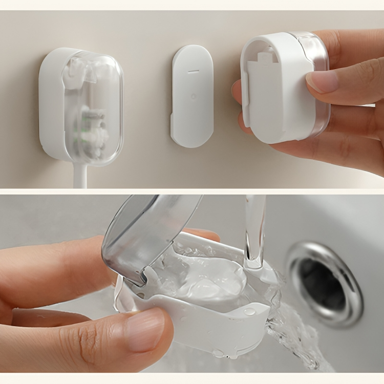 1+2 GRATUIT AUJOURD'HUI | OralShield™ | Support de brosse à dents mural