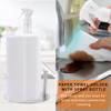 50% DE RABAIS TEMPORAIRE | SprayNSwipe™ | Support pour essuie-tout avec flacon spray