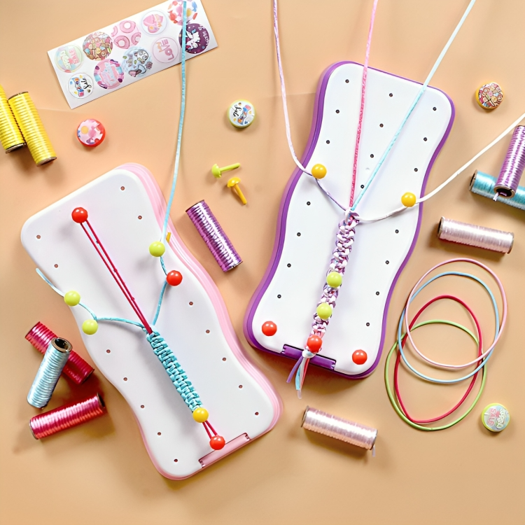 50% DE REMISE TEMPORAIRE | WeaveWonders™ | Kit de tressage de bracelet DIY