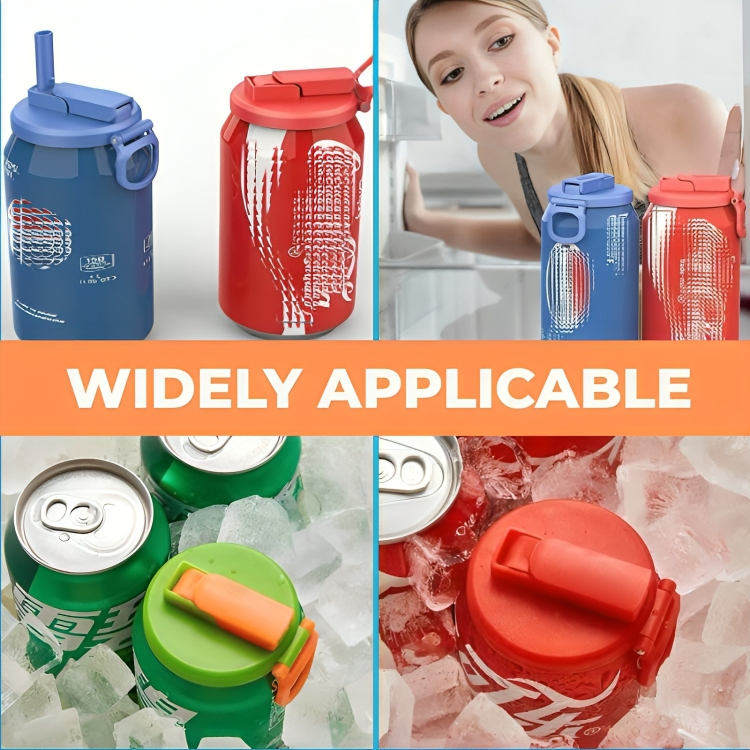 2 + 2 GRATUIT AUJOURD'HUI | SipSeal™ | Couvercle en silicone pour paille à soda
