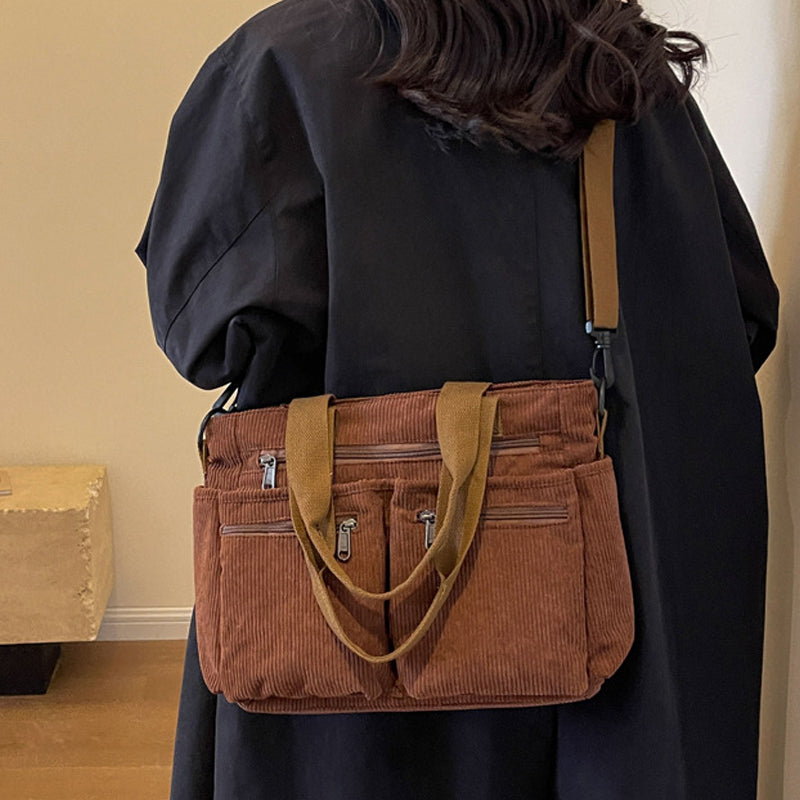 50% DE REMISE TEMPORAIRE | CordyBag™ | Grand sac en corduroy