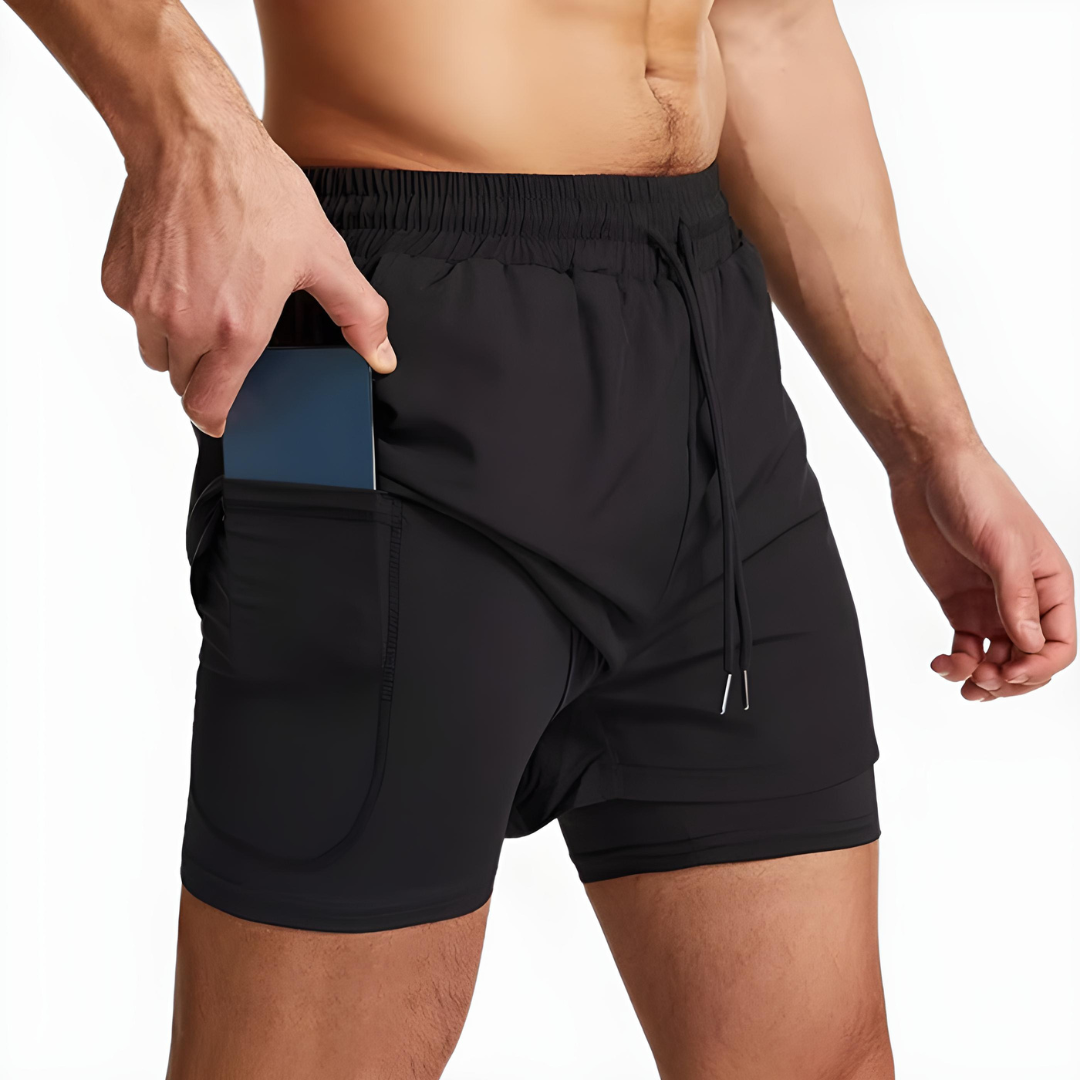 50% DE RABAIS TEMPORAIRE | EnduraFit™ | Shorts de course 2-en-1