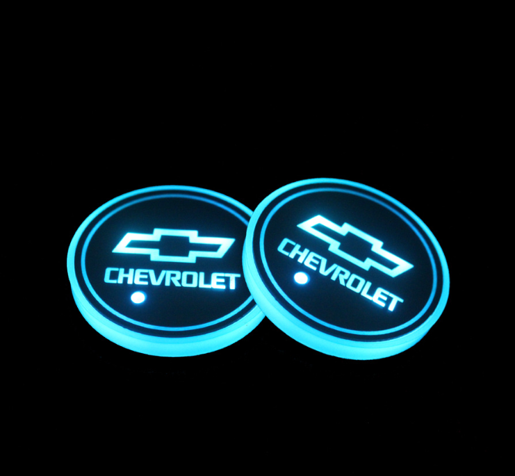 1+1 OFFERT · AUJOURD'HUI · LumiCoasters™ · Porte-gobelets lumineux pour voiture