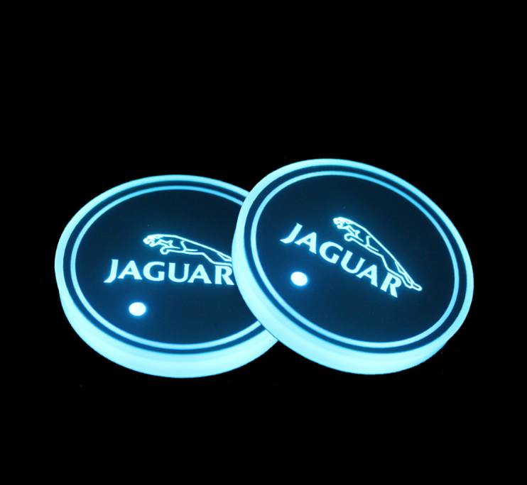 1+1 OFFERT · AUJOURD'HUI · LumiCoasters™ · Porte-gobelets lumineux pour voiture