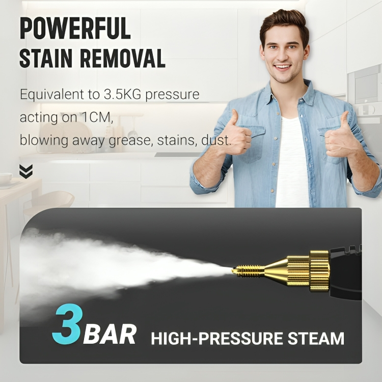 50% DE REMISE TEMPORAIRE | TurboSteam™ | Nettoyeur à vapeur haute pression