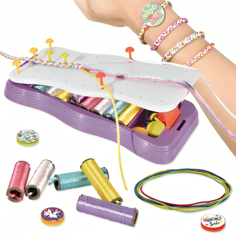 50% DE REMISE TEMPORAIRE | WeaveWonders™ | Kit de tressage de bracelet DIY