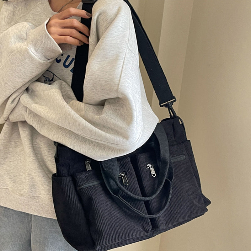 50% DE REMISE TEMPORAIRE | CordyBag™ | Grand sac en corduroy
