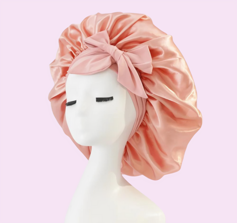 1 + 1 GRATUIT AUJOURD'HUI | FrizzShield™ | Bonnet de nuit en satin de luxe