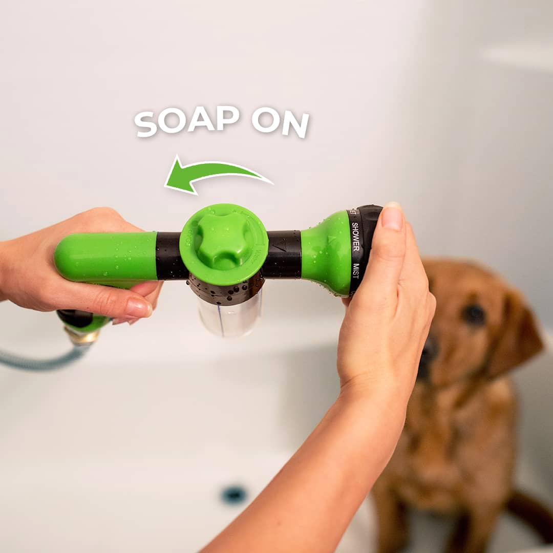 50% DE REMISE TEMPORAIRE | JetPaws™ | Pistolet de douche pour chien à haute pression