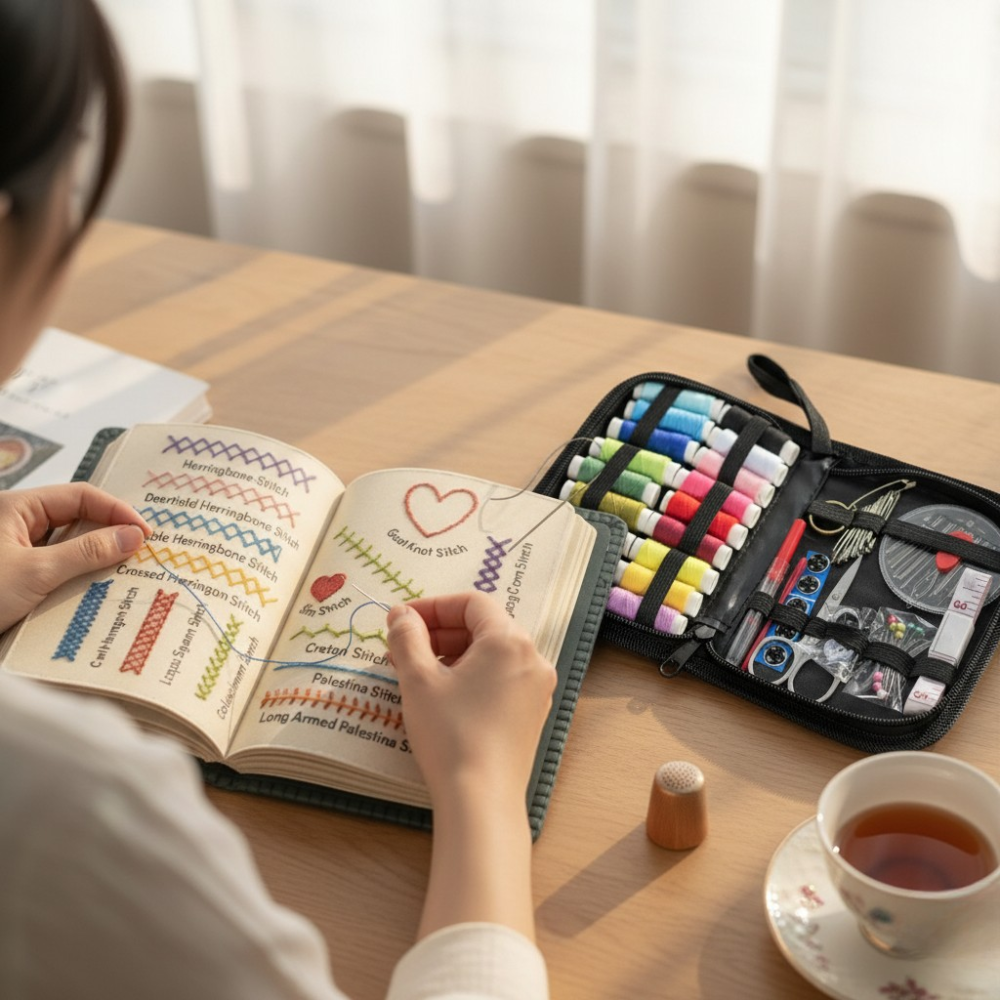 -50 % · OFFRE LIMITÉE · EmbroiDiary™ · Kit de broderie