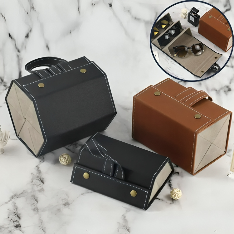 50% DE REMISE TEMPORAIRE | SunniesVault™ | Organisateur de lunettes portable