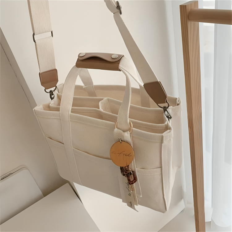 50 % DE REMISE TEMPORAIRE | UrbanTote™ | Sac à dos en toile multi-poches