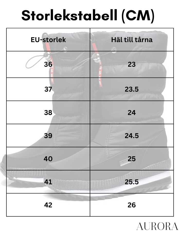 Bottes Hiver Étanches Confort