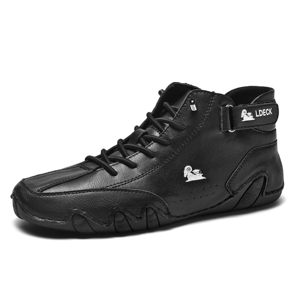 50% DE REMISE TEMPORAIRE | EnduraWalk™ | Chaussures orthopédiques en cuir imperméables et respirantes