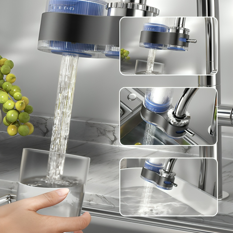 TANNÉRÉ 50% DE RÉDUCTION | PureTap™ | Purificateur d'eau pour robinet