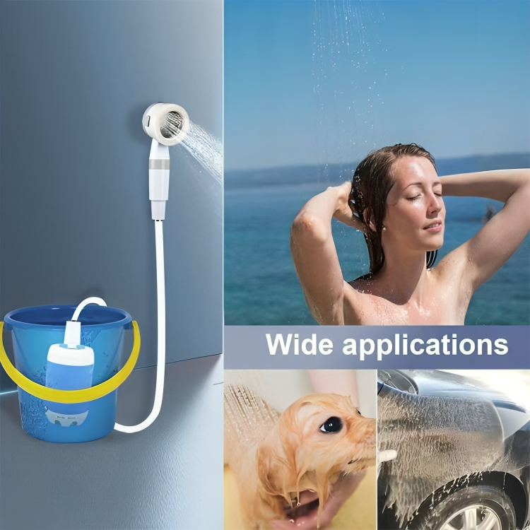 50% DE REMISE TEMPORAIRE | SplashPack™ | Douche de camping portable avec pompe