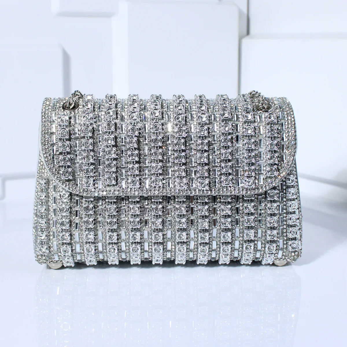 50% DE REMISE TEMPORAIRE | DazzleClutch™ | Pochette de soirée ornée de strass pour femmes
