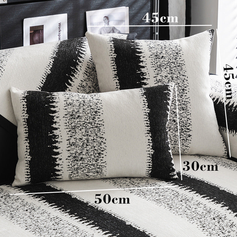 50 % DE REMISE TEMPORAIRE | SnugCover™ | Housse de canapé antidérapante rayée universelle