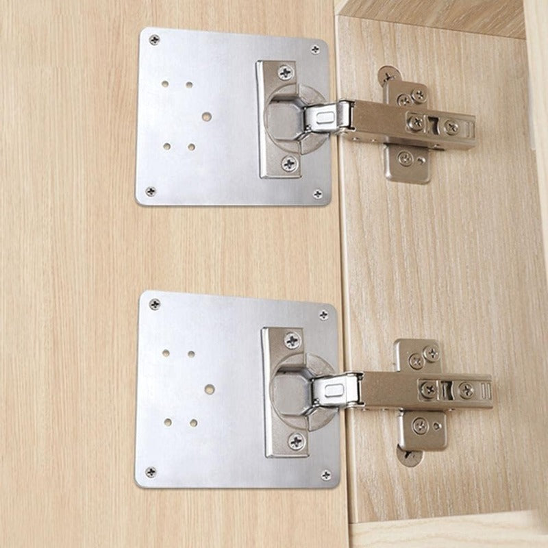 5 + 5 GRATUIT AUJOURD'HUI | HingePlate™ - Fixation de placard