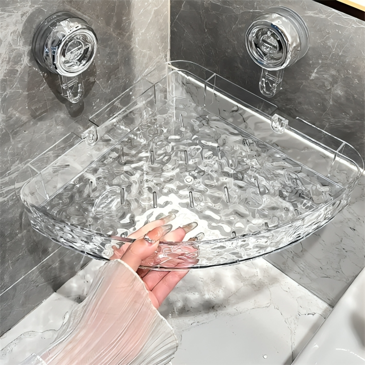 50 % DE RABAIS TEMPORAIRE | LuxeShelf™ | Organisateur de douche à ventouse luxueux