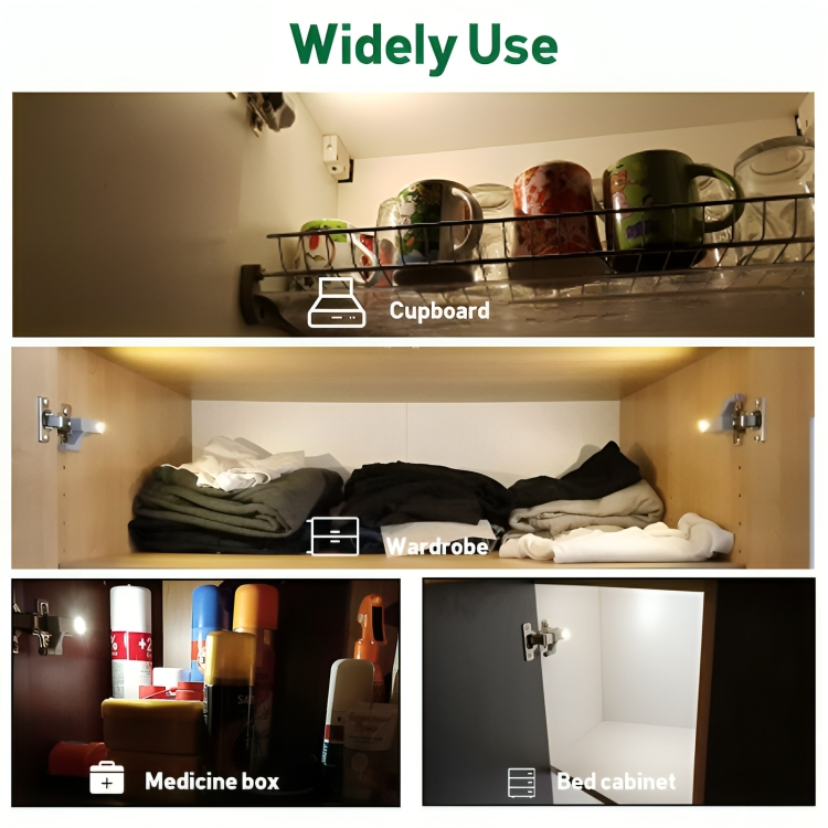 1 + 1 GRATUIT AUJOURD'HUI | DoorBeam™ | Lumière LED de charnière