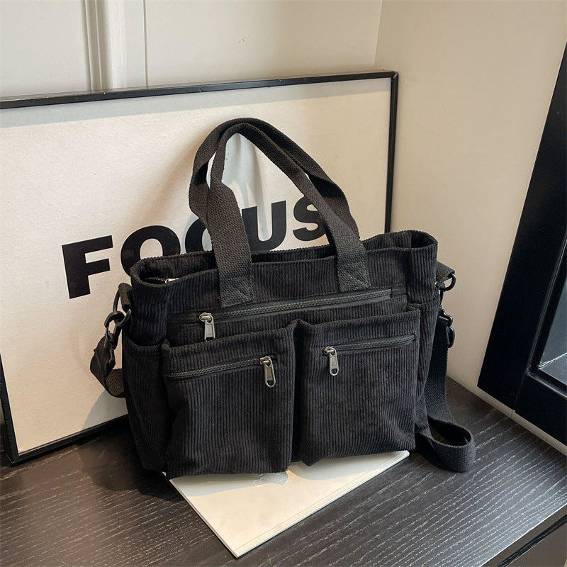 50% DE REMISE TEMPORAIRE | CordyBag™ | Grand sac en corduroy