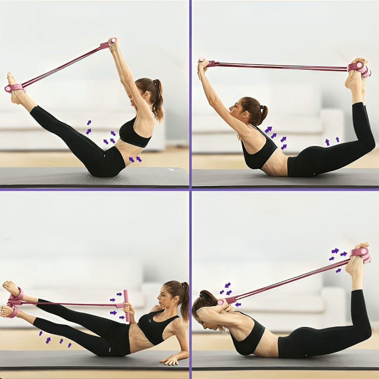 50% RABATT TEMPORÄR | FlexiBand™ | Fitness Pedalzug-Widerstandsband - MODLIA