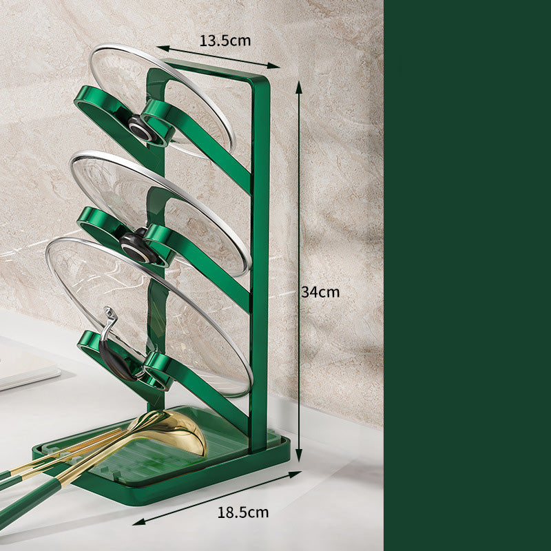 50% DE REMISE TEMPORAIRE | LidStack™ | Support de couvercle de cuisine à trois niveaux