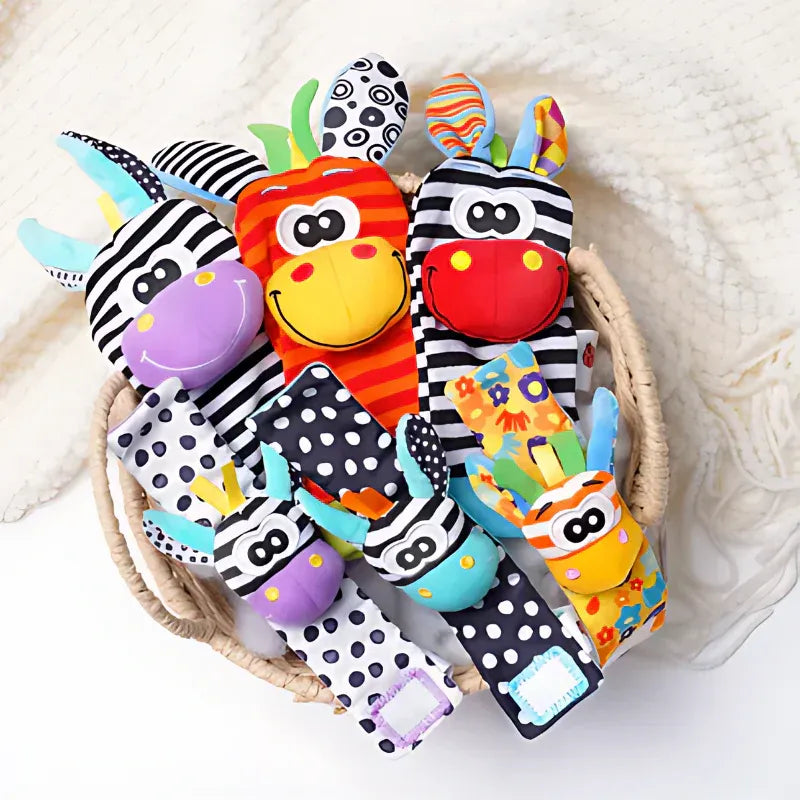 -50 % · OFFRE LIMITÉE · RattlePals™ · Ensemble de hochets pour bébé