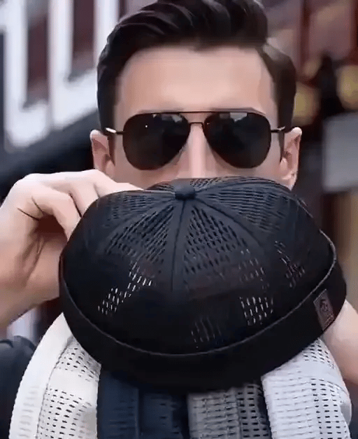 -50 % · OFFRE LIMITÉE · BreezeCap™ · Casquette sans visière en maille