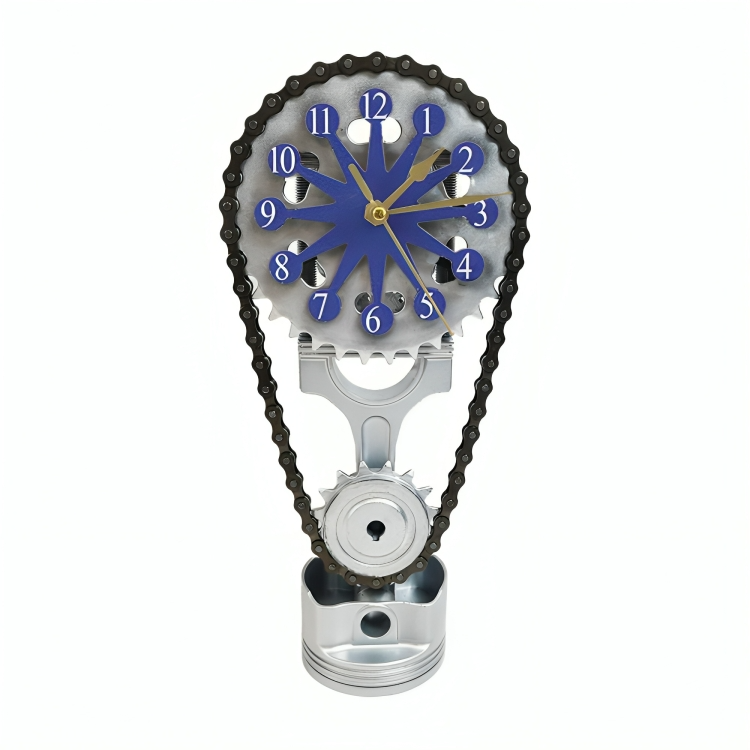 -50 % · OFFRE LIMITÉE · TimeForge™ · Horloge à engrenages métalliques rotatifs