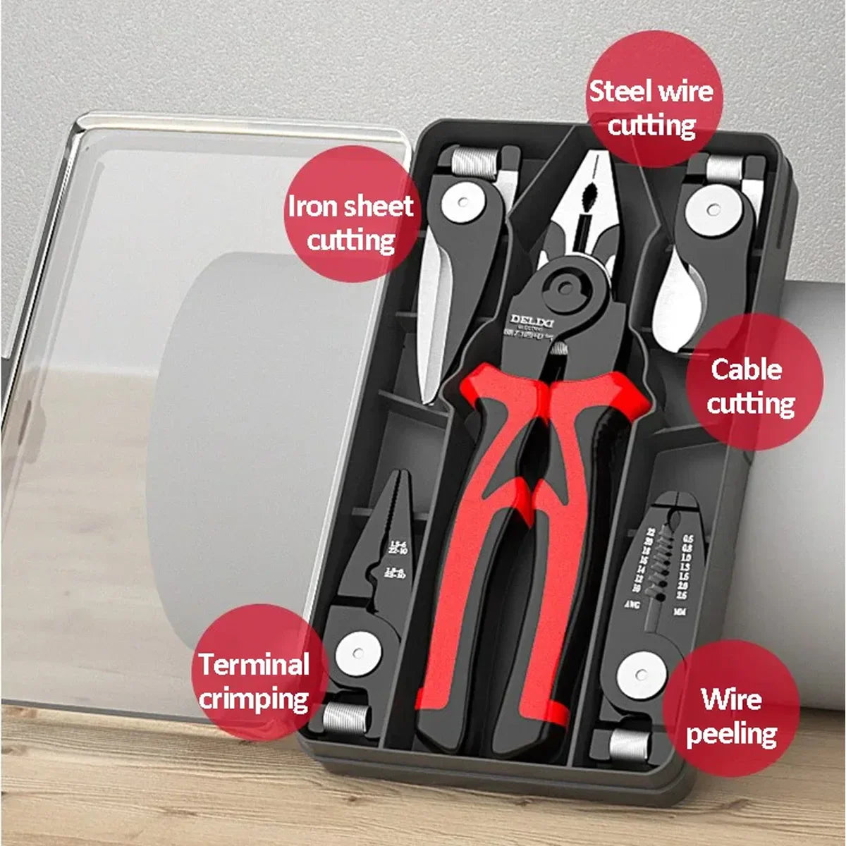 50% DE REMISE TEMPORAIRE | VersaPlier™ | Jeu d'outils de pince 5 en 1