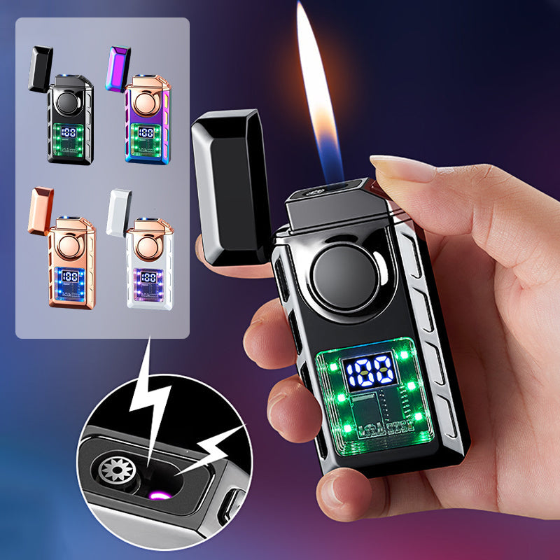 50 % DE REMISE TEMPORAIRE | FlameFusion™ | Briquet à double flamme LED