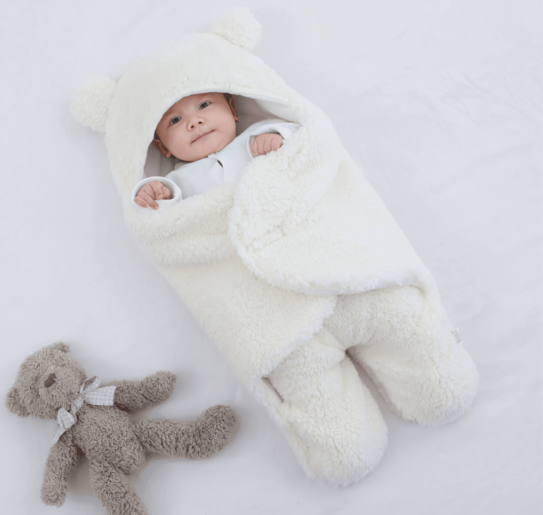 50% REMISE TEMPORAIRE | CozyCocoon™ | Sac de couchage pour bébé en peluche