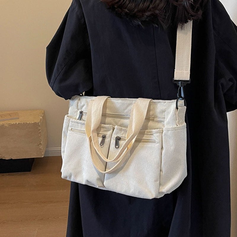 50% DE REMISE TEMPORAIRE | CordyBag™ | Grand sac en corduroy