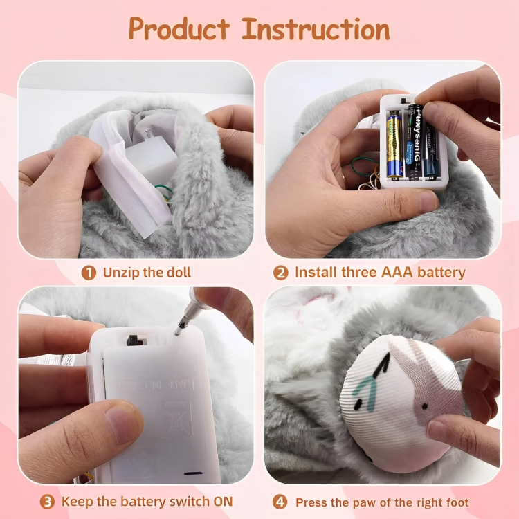 50% DE REMISE TEMPORAIRE | HushBunny™ | Votre compagnon de câlins pour la détente !