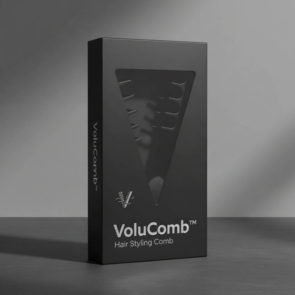 1+1 OFFERT · AUJOURD'HUI · VoluComb™ · Peigne coiffant