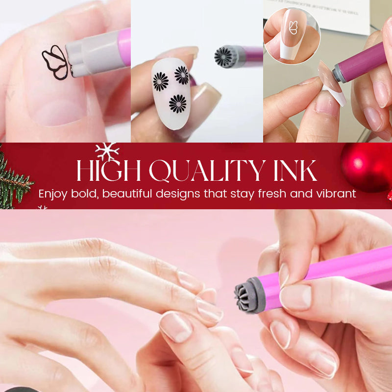 StampArt™ | Stylo de tamponnage pour nail art