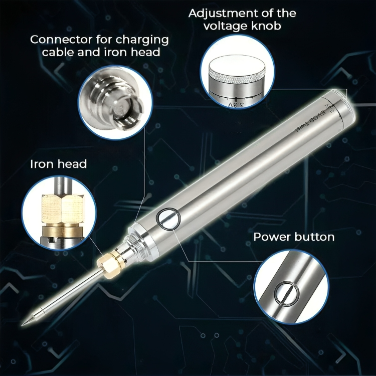 50 % DE REMISE TEMPORAIRE | MiniWeld™ | Fer à souder USB portable Pro