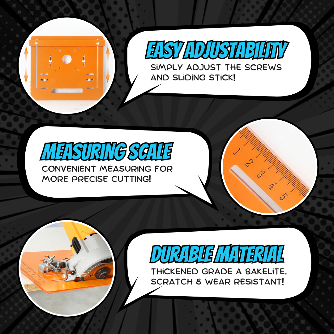 TrimAlign™ | Plaque de base réglable pour machines à découper
