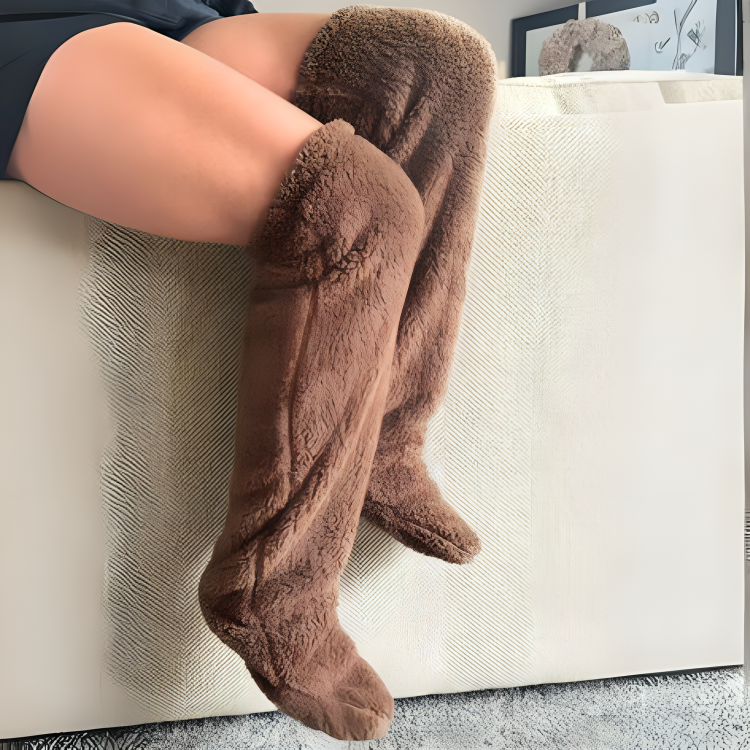 50% DE REMISE TEMPORAIRE | SnuggleSocks™ | Chaussettes douillettes chaudes pour l'hiver