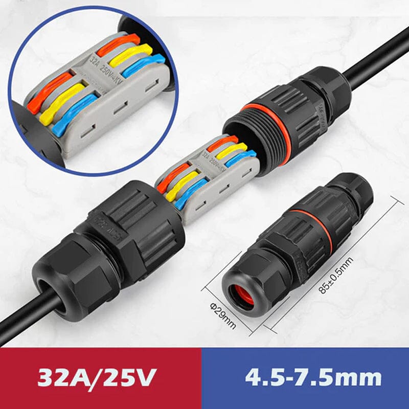 1+1 OFFERT · AUJOURD'HUI · AquaShield™ · Câblage électrique extérieur étanche